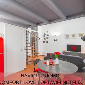 Appartamento Navigli-duomolove Loft, Comfort ,netflix, Wifi, Milano